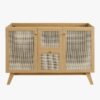 12 48" Coastal Rattan Double Bathroom Vanity for Master Bath Remodel