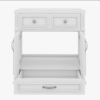 12 30 Inch White Shaker Freestanding Bathroom Vanity with Integrated Ceramic Sink & Large Storage Drawer