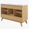 14 48" Coastal Rattan Double Bathroom Vanity for Master Bath Remodel
