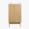15 48" Coastal Rattan Double Bathroom Vanity for Master Bath Remodel