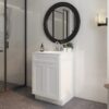 27 Inch HDF Plywood Shaker Bathroom Sink Base Cabinet for Bathroom Remodel