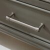 Transitional Single Sink Grey Shaker Freestanding Vanity Cabinet