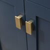 Timeless Navy Blue All-in-One Shaker Bathroom Vanity Cabinet