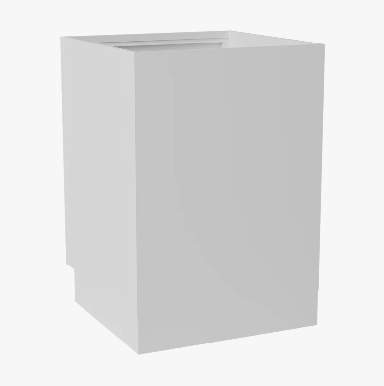 4 Modern Light Gray Shaker Base Cabinet for Custom Countertop Kitchen & Bath Remodel