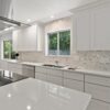 4 Modern Soft White Double Drawer Shaker Base Cabinet for Custom Countertop Kitchen Remodel