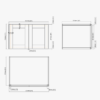 Modern Soft White Shaker Wall Cabinet for Whole Kitchen Cabinet Remodel & Matching Sets