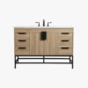 4 Modern Farmhouse Single Sink Wood Bathroom Vanity Cabinet