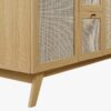 5 48" Coastal Rattan Double Bathroom Vanity for Master Bath Remodel