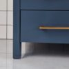 5 Modern Transitional Navy Blue Vanity Set for Contemporary & Minimalist Bathroom Remodel