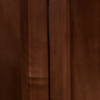 24 Inch Walnut Curved Freestanding Bathroom Vanity with Ceramic Sink & Silver Knobs