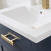 Timeless Navy Blue All-in-One Shaker Bathroom Vanity Cabinet