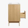 7 48" Coastal Rattan Double Bathroom Vanity for Master Bath Remodel