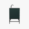 8 Modern Single Sink Emerald Green Bathroom Vanity Cabinet