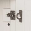 36" Traditional White Single Sink Vanity for Master & Guest Bathrooms