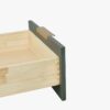 8 60 Inch Sage Green Fluted Double Undermount Sink Bathroom Vanity, White Quartz Countertop & Brushed Gold Hardware