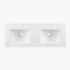 9 48" Coastal Rattan Double Bathroom Vanity for Master Bath Remodel