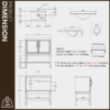 9 30 Inch Grey Freestanding Bathroom Vanity with White Ceramic Sink & Open Storage Shelf