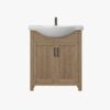 9 Farmhouse Beadboard Single Sink Bathroom Vanity Cabinet