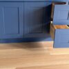 Weixin Image_20250207150210 36" Navy Blue Shaker Single Sink Bathroom Vanity Base Cabinet