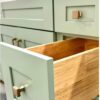 Weixin Image_20250222114934 60" Sage Green Shaker Single Sink Bathroom Vanity Base Cabinet