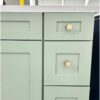 Weixin Image_20250222115029 60" Sage Green Shaker Single Sink Bathroom Vanity Base Cabinet
