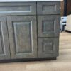 Weixin Image_20250413115115 36" Weathered Grey Shaker Single Sink Bathroom Vanity Base Cabinet