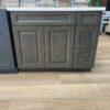 Weixin Image_20250413115125 36" Weathered Grey Shaker Single Sink Bathroom Vanity Base Cabinet