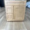 Weixin Image_20250516100701 30" Natural Oak Shaker Single Sink Bathroom Vanity Base Cabinet