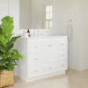 1 Clean White Shaker Vanity Base Cabinet with Full Soft-Close Storage for Coastal & Farmhouse Bath Renovation