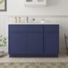 1 Freestanding Recessed Panel Vanity Base for Custom Sink Countertop