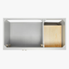 Transitional Shaker Bathroom Vanity with Soft Close Drawers & Spacious Cabinet Storage