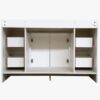 Classic White Raised Panel Vanity Base with Drawer & Cabinet Storage for Bathroom Remodel