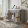 Light Gray Shaker Vanity Base Cabinet with Spacious Silent Soft-Close Storage