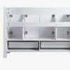 Classic Farmhouse White Bathroom Vanity with Ample Storage for Master Bath Remodel