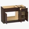 Freestanding Recessed Panel Vanity Base for Custom Sink Countertop