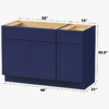 5 Freestanding Recessed Panel Vanity Base for Custom Sink Countertop
