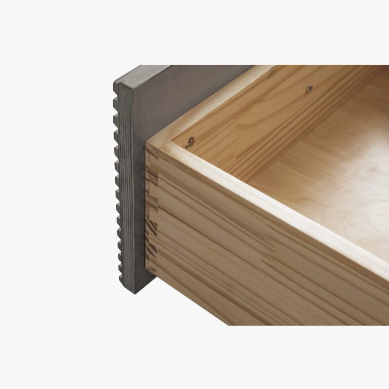 6 Spacious Storage Fluted Bathroom Vanity with Full Soft-Close Solid Wood Drawers