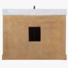 6 Transitional Rustic Oak Freestanding Bathroom Vanity with Soft-Close Hardware & Natural Marble Countertop