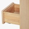 Modern Light Oak Vanity Base with Dovetail Drawers for Coastal & Minimalist Bath Remodel