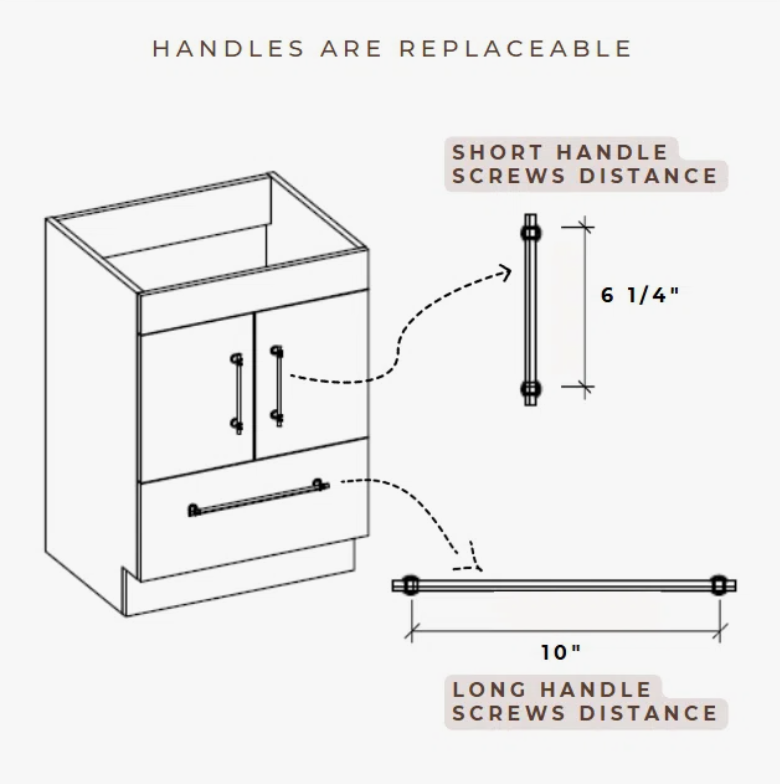 8 Dual Storage Oak Bathroom Vanity with Full Soft-Close Drawers & Cabinet Doors