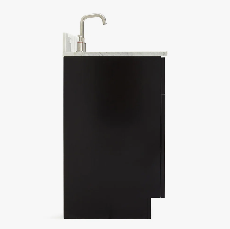 Contemporary Freestanding Single Vanity Cabinet Soft Close Drawers & Storage Cabinet