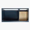 Transitional Shaker Bathroom Vanity with Soft Close Drawers & Large Cabinet Storage