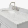 Transitional Shaker Bathroom Vanity with Soft Close Drawers & Spacious Cabinet Storage
