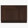 Freestanding Recessed Panel Vanity Base for Custom Sink Countertop